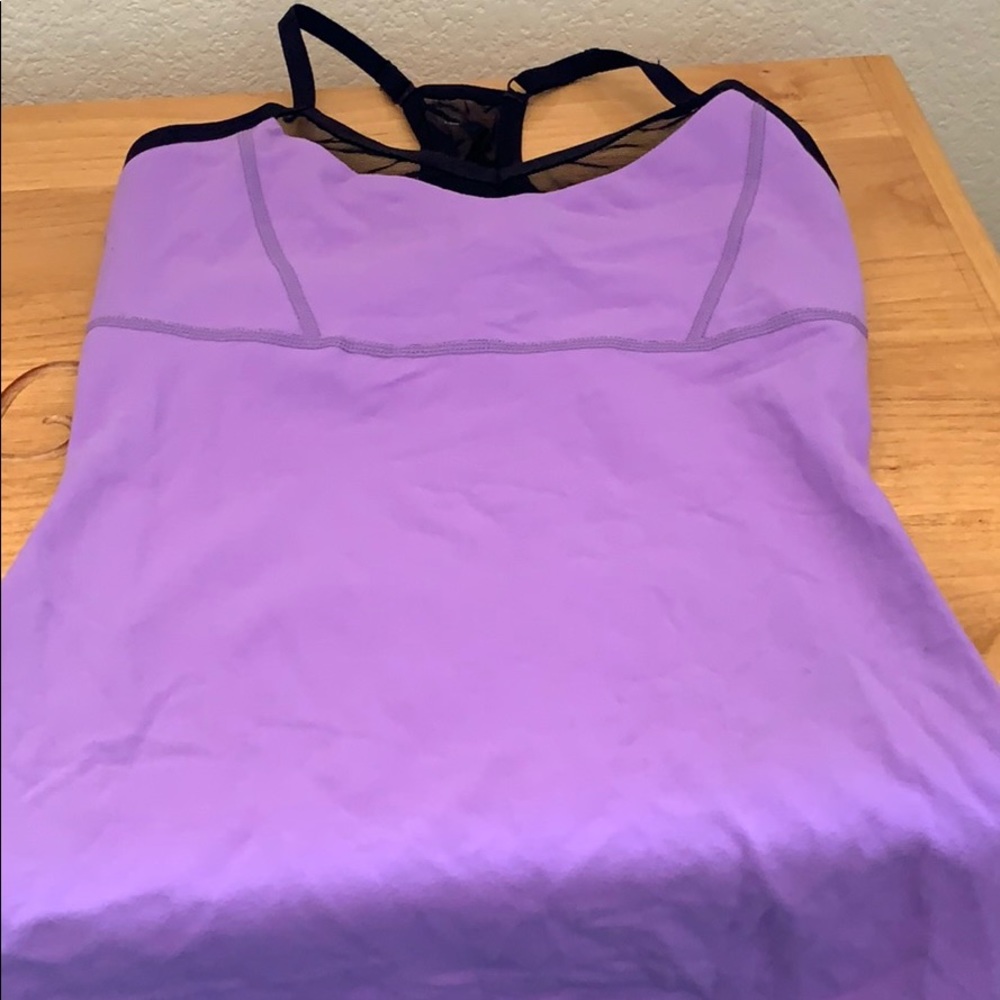 Beyond Yoga Fitted w/built in bra top.